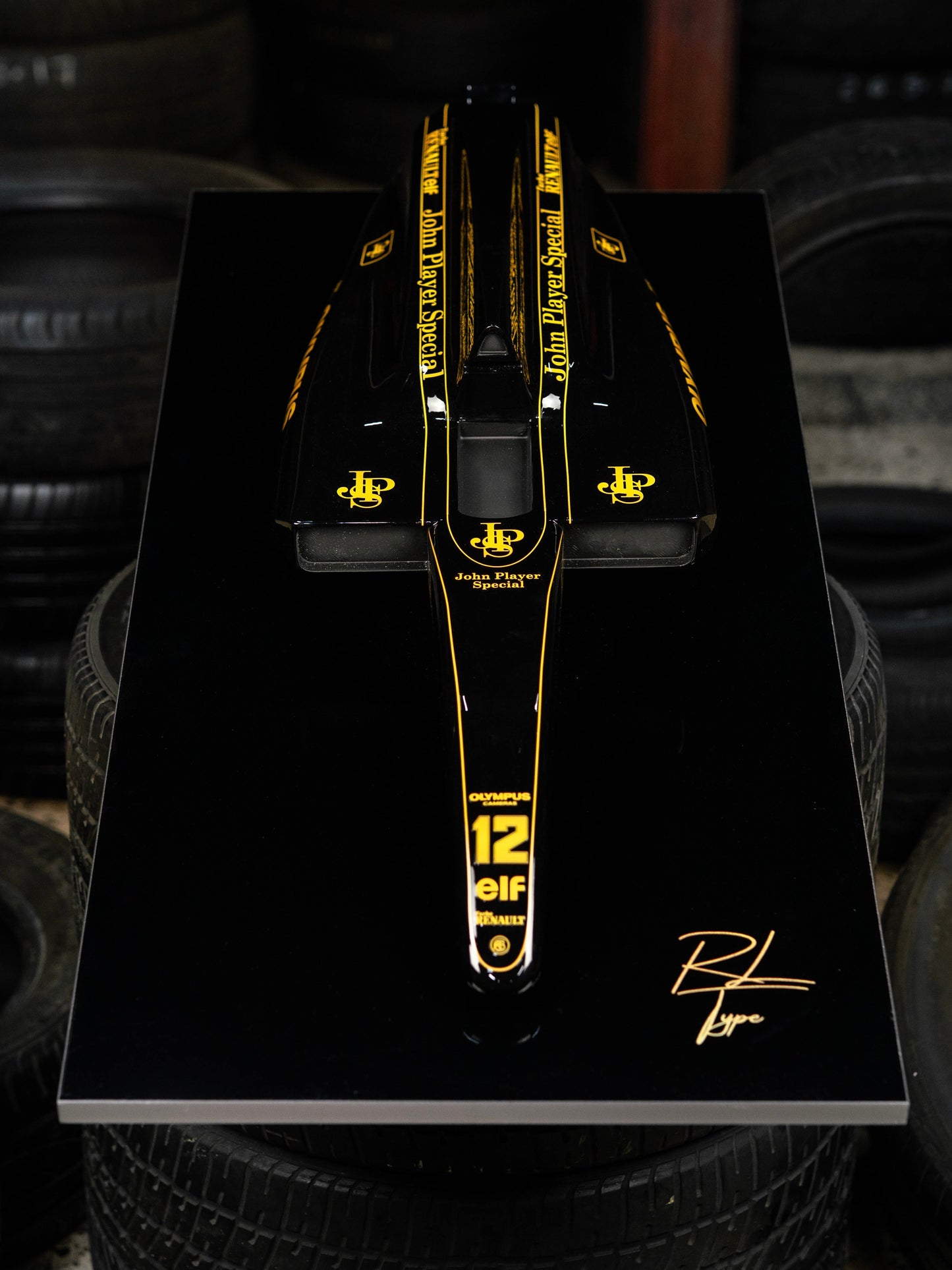 Modelo RLType Lotus 97T - Ayrton Senna