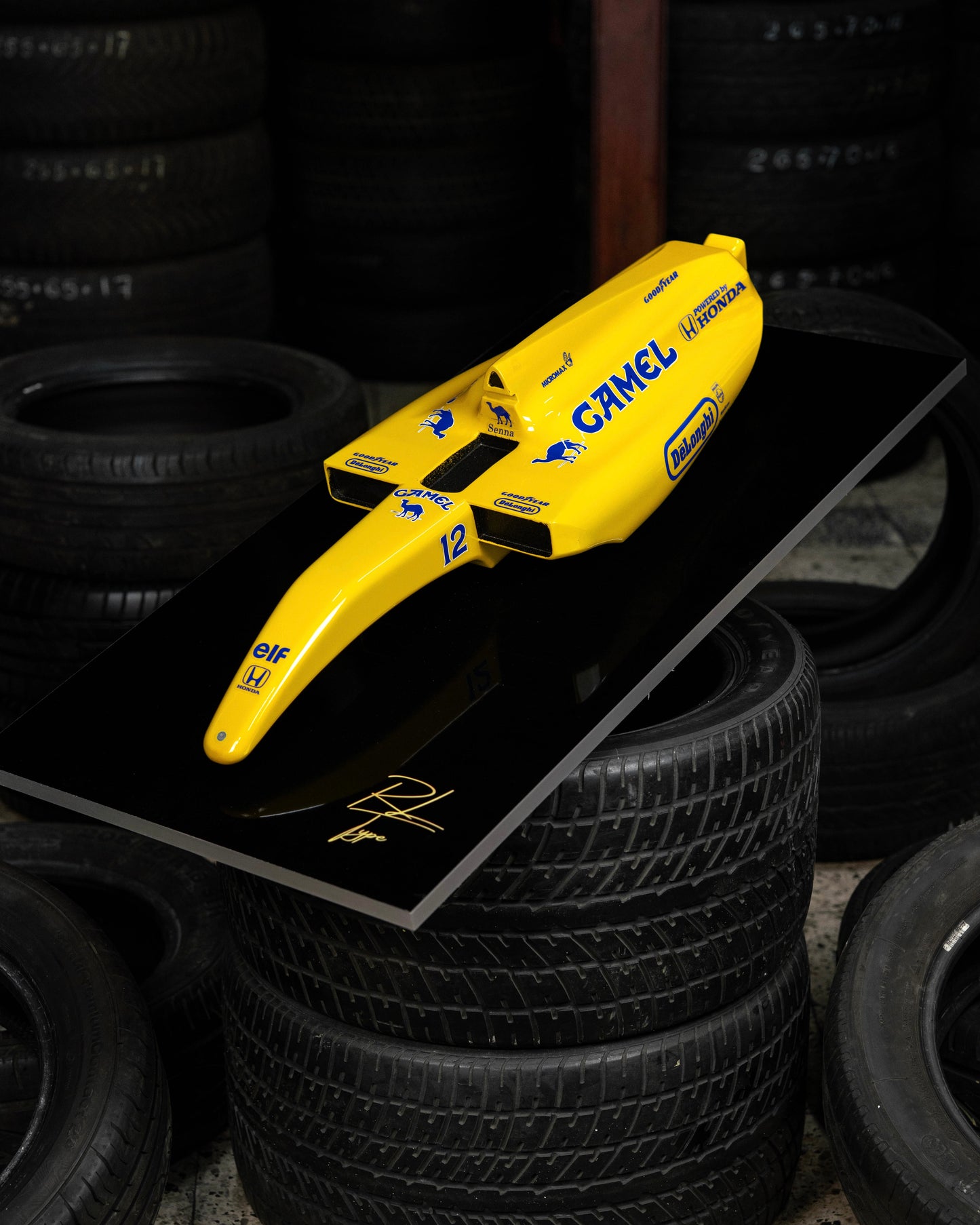 Modelo RLType Lotus 99T - Ayrton Senna